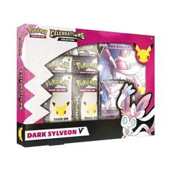 Pokemon Celebrations Dark Sylveon V Box Sealed 25th Anniversary Set 820650809392 - Image 1