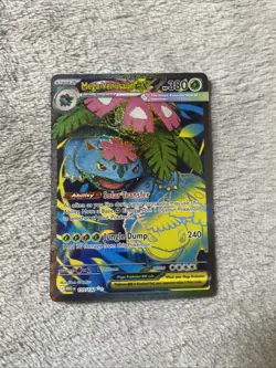 Mega Venusaur EX 155/132 Mega Evolution ENGLISH Pokemon Card NM - Image 1