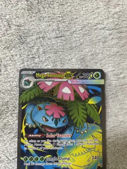 Mega Venusaur EX 155/132 Mega Evolution ENGLISH Pokemon Card NM - Image 3