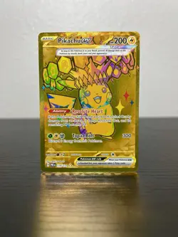 Pokemon Pikachu ex 179/131 Prismatic Evolutions Holo Gold Hyper Rare Full Art - Image 1