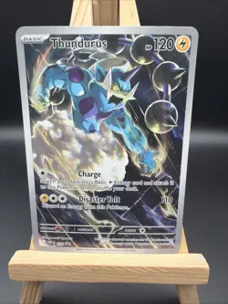 Pokemon Thundurus TCG Promo 209 Holo Rare Black Bolt NM - Image 1
