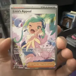 Pokemon TCG Lisia's Appeal Full Art Trainer Surging Sparks 246/191 🔥 - Image 2