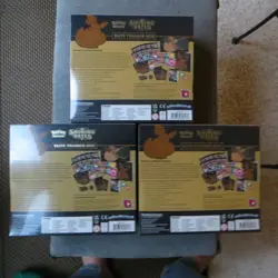 3 MIB FACTORY SEALED POKEMON SHINING FATES ELITE TRAINING BOXES - Image 2