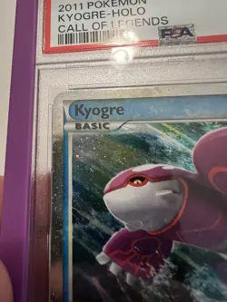 2011 POKEMON CALL OF LEGENDS #SL6 KYOGRE-HOLO PSA 8 (POSSIBLE PSA 9 IF REGRADE) - Image 3