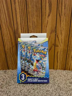 Pokemon (1) Stellar Crown Booster Pack NEW SEALED - Image 1