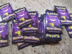 Pokemon Trick or Trade BOOster Pack Bundle 67 Packs IN HAND AAL1 - Image 4