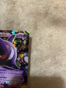 Pokemon TCG Gengar EX 34/119 Phantom Forces Rare Holo EX - Image 5