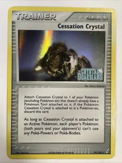 Pokemon TCG Cessation Crystal 74/100 Crystal Guardians Reverse Holo Uncommon HP - Image 1