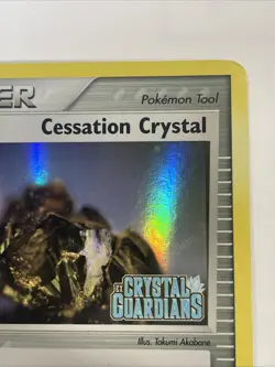 Pokemon TCG Cessation Crystal 74/100 Crystal Guardians Reverse Holo Uncommon HP - Image 3