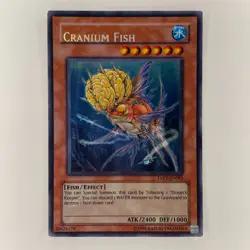 MISPRINT CRANIUM FISH TAEV-EN083 TACTICAL EVOLUTION SECRET RARE NM YUGIOH - Image 1