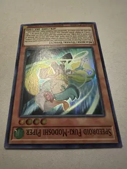 Yu-Gi-Oh! Speedroid Fuki-Modoshi Piper LED8-EN002 Super Rare 1st Ed Near Mint - Image 2