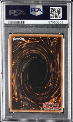 2012 YU-GI-OH! GOLD SER: HAUNTED MINE GHOST RARE BLUE-EYES WHITE DRAGON PSA 9 - Image 2