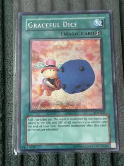 2002 Yu-Gi-Oh! Graceful Dice EDS-002 Secret Rare - Image 1
