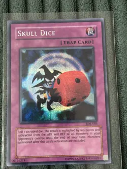 Skull Dice EDS-003 Eternal Duelist Soul Limited Edition Yugioh Tcg - Image 1
