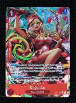 2025 One Piece Card Game: A Fist of Divine Speed OP11 SR Star (Alt Art) Kujaku - Image 1
