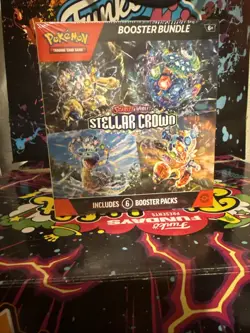 Pokemon Trading Card Games Scarlet & Violet 7 Stellar Crown Booster Bundle - Image 1