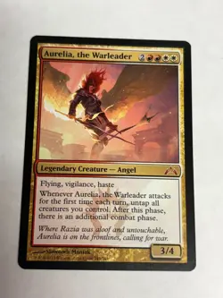 Aurelia, the Warleader Legendary creature Angel MTG Gatecrash Card #143 NM - Image 1