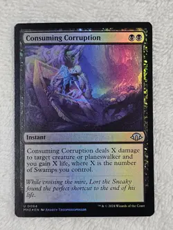 MTG Consuming Corruption FOIL Modern Horizons 3 #84 Magic Card U NM - Image 2