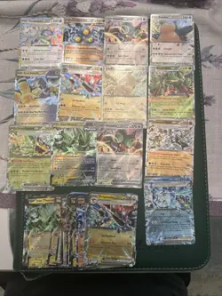 Pokemon Prismatic Evolutions EX Card Lot - Image 1