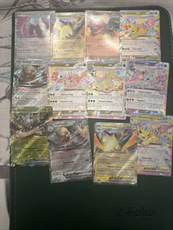A Lot Of 12 Pokemon Surging Sparks Ex Cards - Image 1