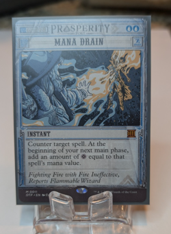 MTG Mana Drain Outlaws of Thunder Junction: Breaking News Regular Card #0011 - Image 5
