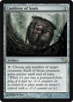 Cauldron of Souls - Medium Play MTG Shadowmoor - Image 1