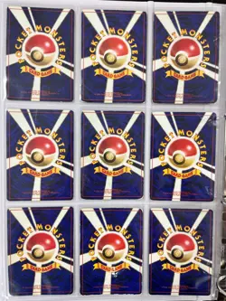 Lot 54 Vintage Japanese Pokemon Card Set HP MP Old Back Mew Charizard Howndoom - Image 3