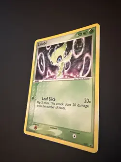 Pokemon 2005 Celebi Holo Rare Black Star Promo Card 029 - Image 2