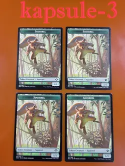 4x Squirrel & Phyrexian Germ (003) | TOKEN | Modern Horizons 2 | MTG Magic Cards - Image 1