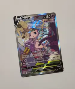 Pokemon Mew V 251/264 Alternate Full Art Swsh08 Fusion Strike Holo 2021 Card TCG - Image 1
