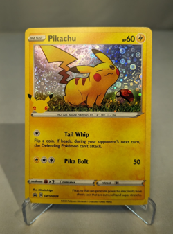 2020 Sword & Shield Pikachu Promo Holo Rare SWSH039 Pokemon Card TCG - Image 1