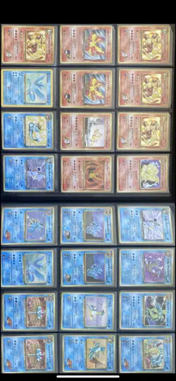 Vintage Pokemon 90+ Holo English and Japanese Cards with First Editions - Image 2
