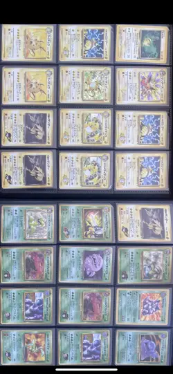 Vintage Pokemon 90+ Holo English and Japanese Cards with First Editions - Image 4