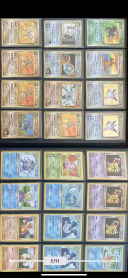 Vintage Pokemon 90+ Holo English and Japanese Cards with First Editions - Image 5