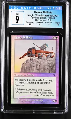 HEAVY BALLISTA 7th Edition Foil CGC 9 Q++ Mint MTG [Nostalgium] - Image 1