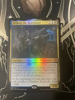 Wilhelt, the Rotcleaver Commander: Innistrad: Midnight Hunt Foil - Image 1