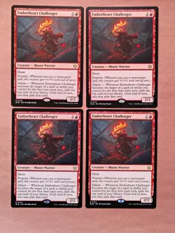 4x Emberheart Challenger **NEAR MINT** **UNPLAYED** MTG - Image 1