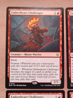 4x Emberheart Challenger **NEAR MINT** **UNPLAYED** MTG - Image 2