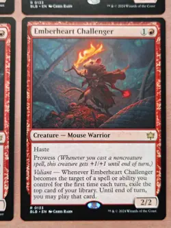 4x Emberheart Challenger **NEAR MINT** **UNPLAYED** MTG - Image 4