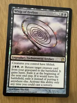 MTG Whip Of Erebos Theros Foil LP - Image 1