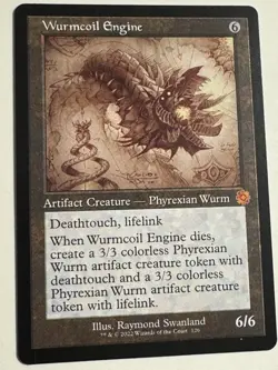 Magic The Gathering: Wurmcoil Engine (NM) Retro Frame Regular - Image 2
