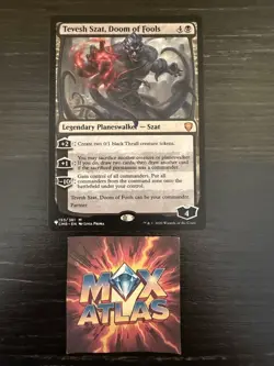 Tevesh Szat, Doom of Fools #153 (NM) Commander Legends CMR Magic MTG - Image 1