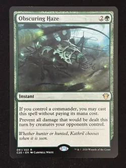 1x MTG Obscuring Haze - Commander 2020 (C20) #61 - Magic the Gathering - Image 3