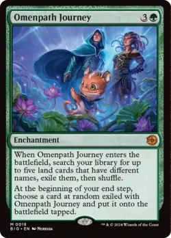 MTG Omenpath Journey [Outlaws of Thunder Junction: The Big Score] Near Mint Magi - Image 1