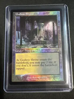 Ravnica Remastered Godless Shrine Foil 401 - Image 1