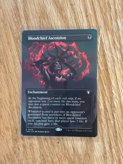 Bloodchief Ascension (Borderless) Commander Masters Regular NM - Image 1