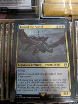 Lord Of The Nazgul MTG Commander Spellslinger Custom Deck Sleeved With Deckbox - Image 3