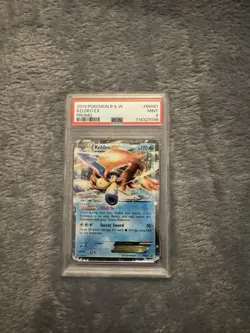 POKEMON 2013 B & W Promo KELDEO EX #BW61 PSA 9 Mint RARE - Image 1