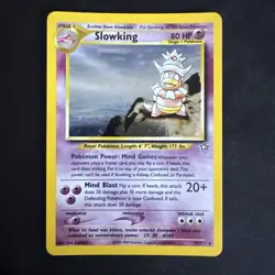 Pokemon Slowking 14/111 Neo Genesis Unlimited Holo Rare NM - Image 1