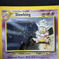 Pokemon Slowking 14/111 Neo Genesis Unlimited Holo Rare NM - Image 3